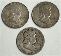 Franklin Half Dollar 90% Silver Content