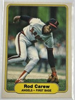 1982 Fleer HOF Rod Carew Card