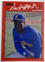 2nd Year Card 1990 Donruss HOF Ken Griffey Jr.