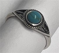 925 Silver Ring w/Unknown Stone, Possibly