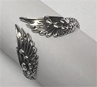 Women's Size 7 Angel Wings 925 Silver Ring!