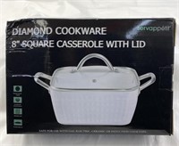 New 8" Square Casserole