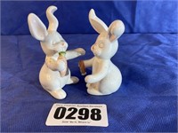 Salt & Pepper, Rabbits, Repaired Arm On One,