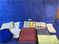 Misc. Cloth Napkins, Partial/Full Sets