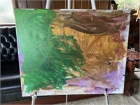 Stretched Canvas Painting, 06/23/2019,
