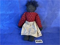 Black Americana 16 1/2" Gambina Doll w/Apron