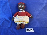 Black Americana 10" Doll Made in 1996, Scarf,