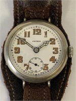 Circa WWI Patria Trench Style Transition Watch