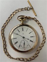 T. Eaton 16sz by Gallet 15 Jewel Pocket Watch