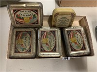 TAR SOAP TINS