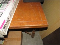 Vintage Wood Kitchen Table
