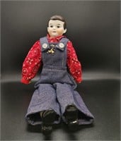 Wonderful Vintage Porcelain Boy Doll