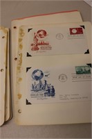 Album Pages w/Stamps & Covers 1964-65