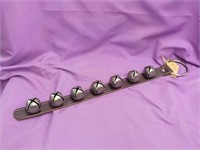 Bells on Leather Strap 20" Long