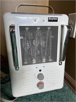 Lot of 2 space heatersâ€”Lakewood and Dayton.