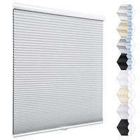 8"W X 48"H Blackout Cellular Shades