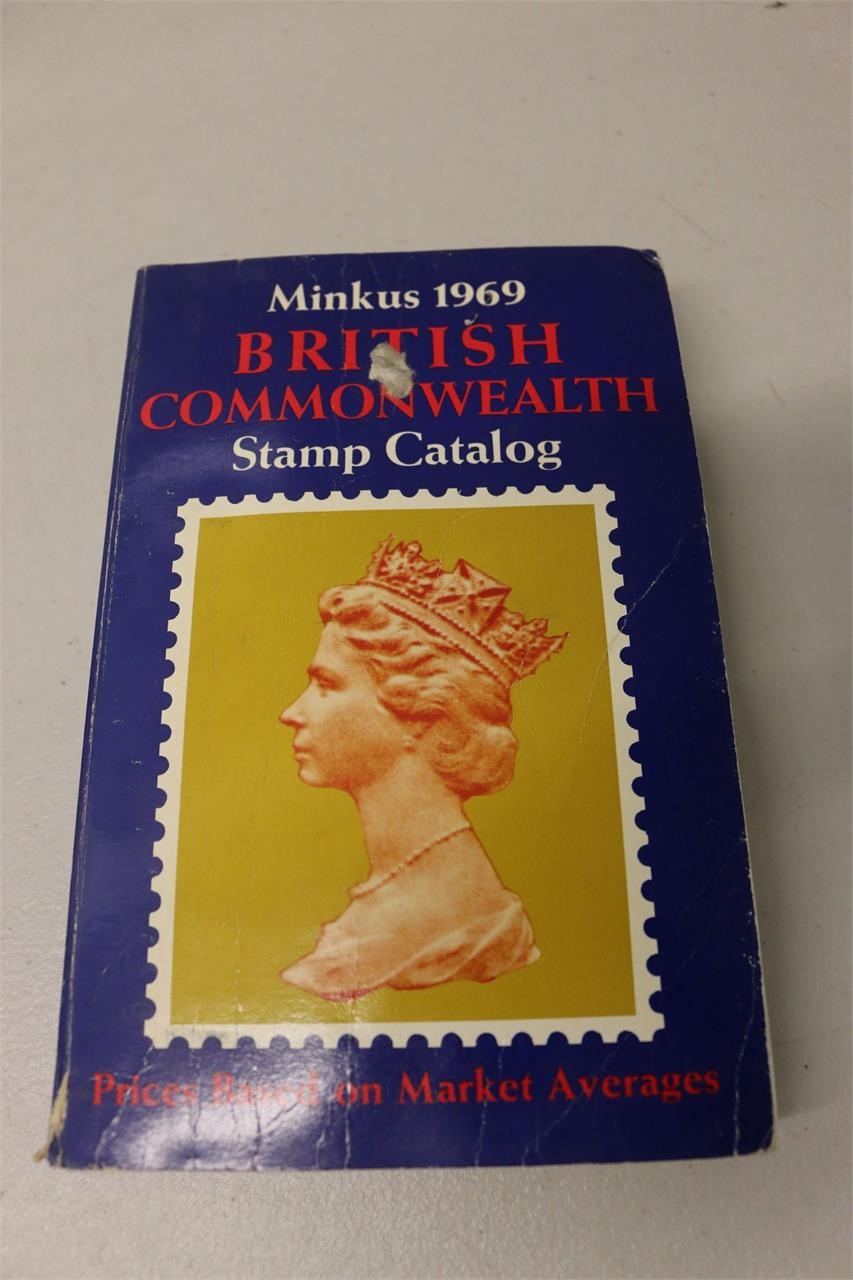 Minkus 1969 British Commonwealth Stamp Catalog