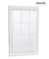 Cordless Vinyl Mini-blinds 47inx64in