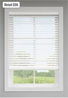 LEVOLOR Cordless Faux Wood Blinds 35inx48in