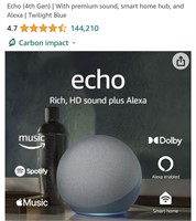Echo (4th Gen) | With premium sound