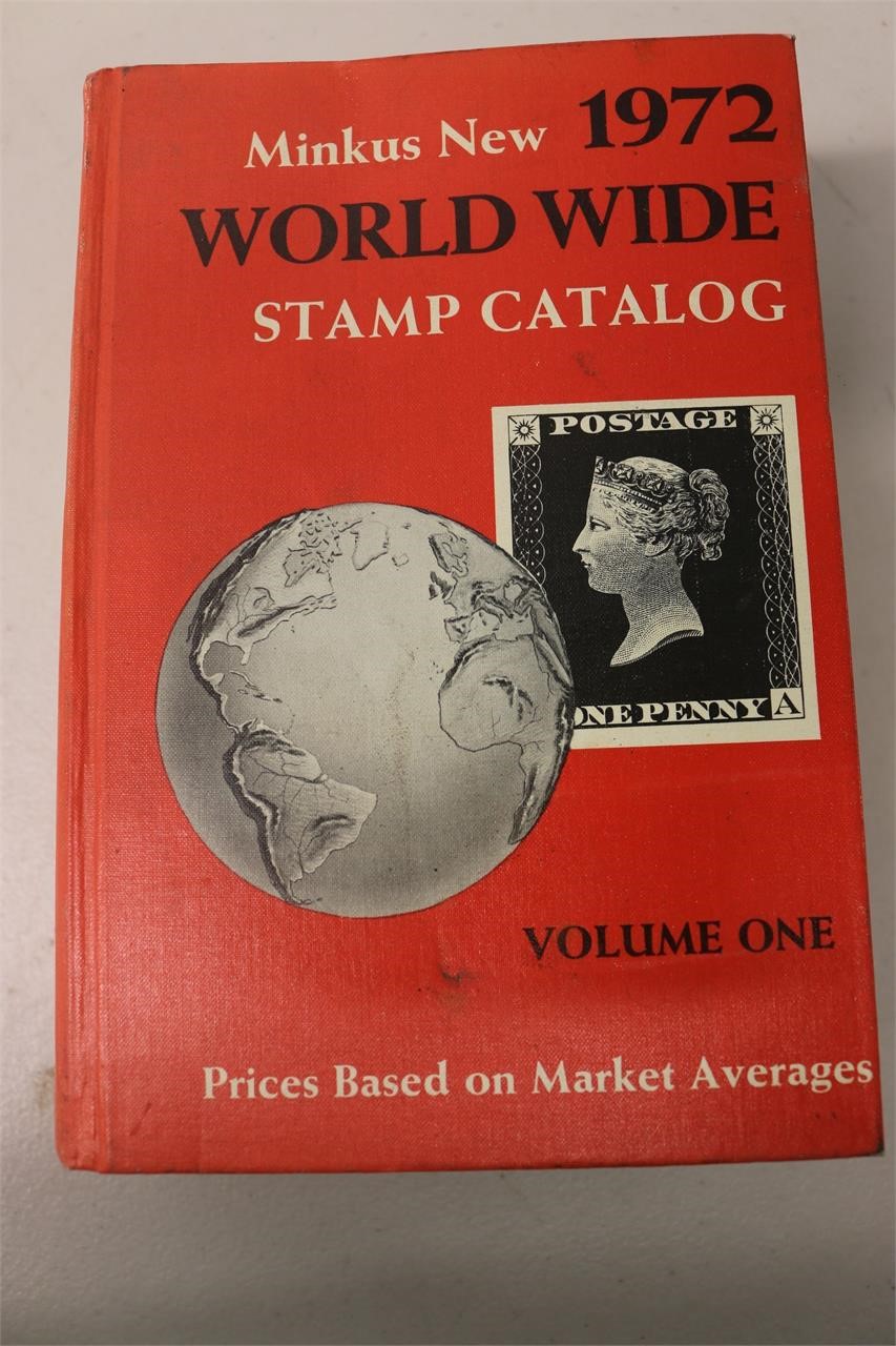Minkus New 1972 Worldwide Stamp Catalog