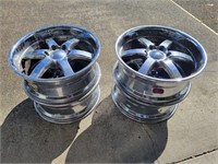 (4) BOSS 21" Metal Rims