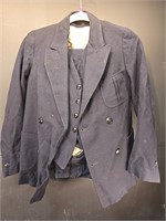Boys Vintage 3 piece suit (See pics for damage)