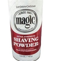 2 x SoftSheenâ€¢Carson. Magic shaving powder