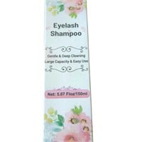 Eyelash shampoo
