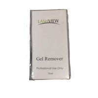 Lash view gel remover