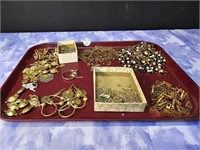 Assorted Jewelry making items (Tray Not Included)