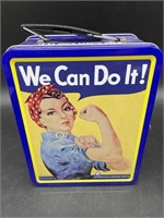 Vintage WE CAN DO IT Collectable Lunchbox