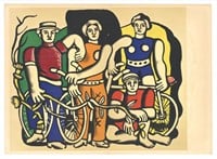 Fernand Leger lithograph "La belle equipe"