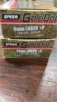 Gold Dot 9mm Luger 76 rds