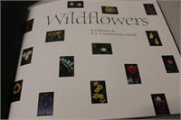 HC Book Wildflowers with Stamp Sheet