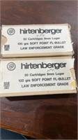 Hirtenberger 9mm Luger 100 rds