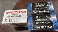 Winchester & Federal 12 GA 2 3/4 in  75 rds