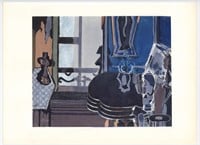 Georges Braque pochoir "Le salon"