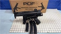 POF by NatMil Semi Auto Pistol 9mm w/ folding a