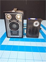 Brownie Target six-16 camera & transistor radio
