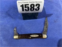 Case 2 Blade Pocket Knife, 3.25"L