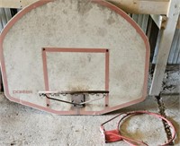 Basketball Backboard goal & extra rim