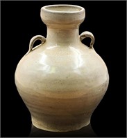 Early Antique Chinese Vase White Glaze