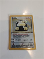 Pokemon Snorlax - 1st edition Holo - 11/64