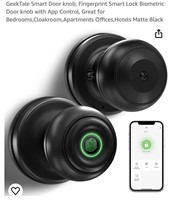 GeekTale Smart Door knob, Fingerprint
