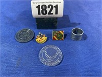 Scout & More Memorabilia, 1 Coin & Ring/Bolo