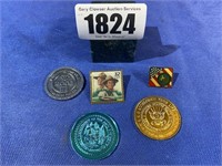 Scout & More Memorabilia, 1 Coin & Pin,  2001