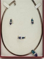 New .925 Necklace Set