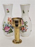 "Herend" Hungary Matching Vases