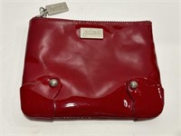 Red handbag purse “give”